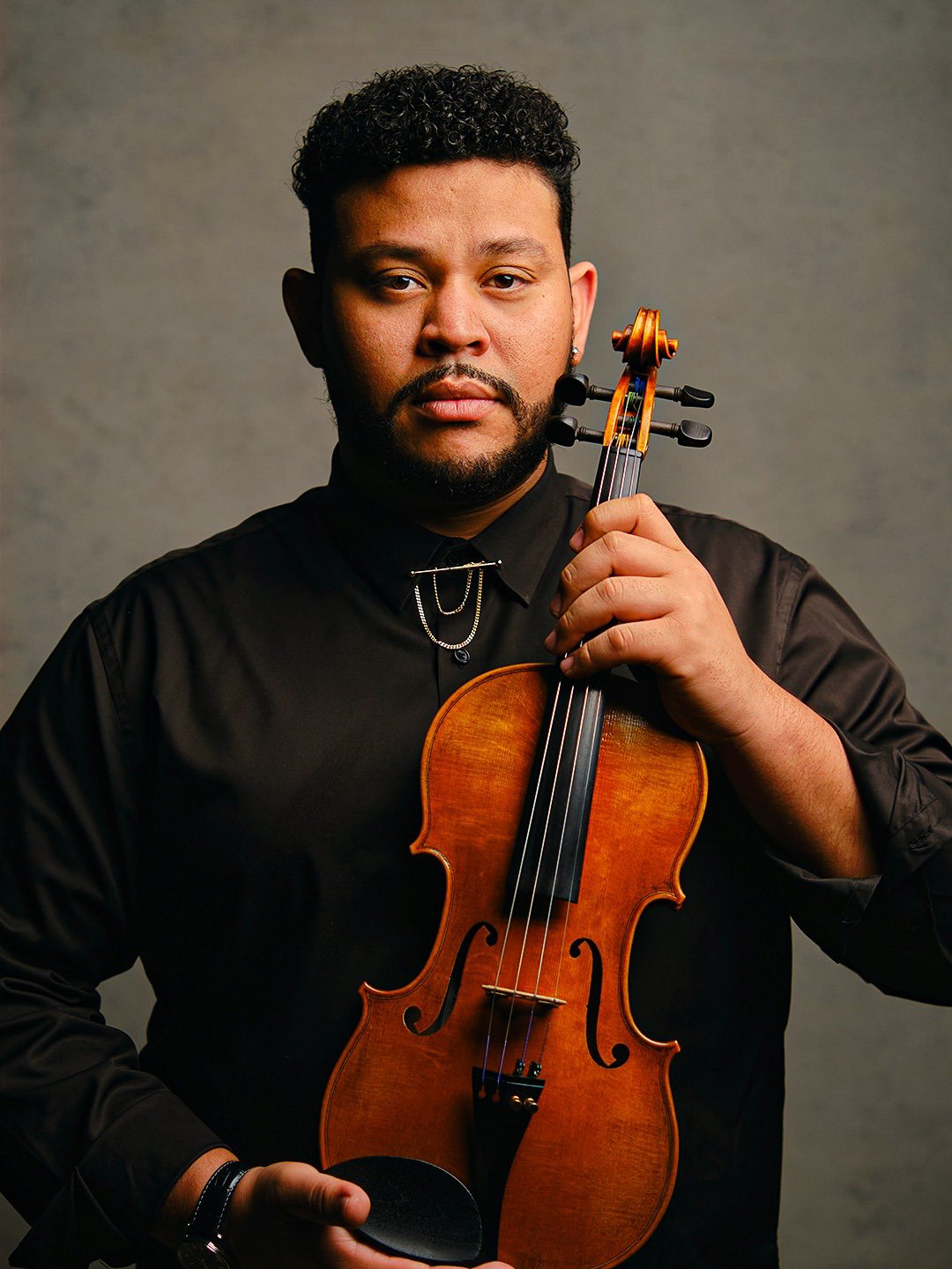 Jotta Pê com o seu violino